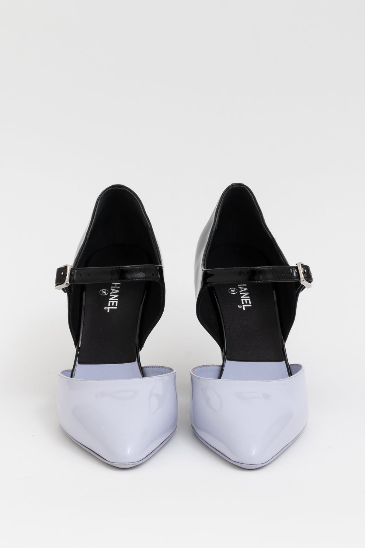 D'Orsay Two Tone Mary Jane Heels