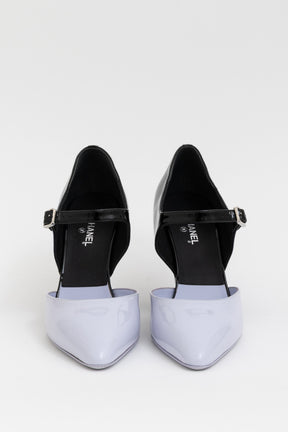 D'Orsay Two Tone Mary Jane Heels