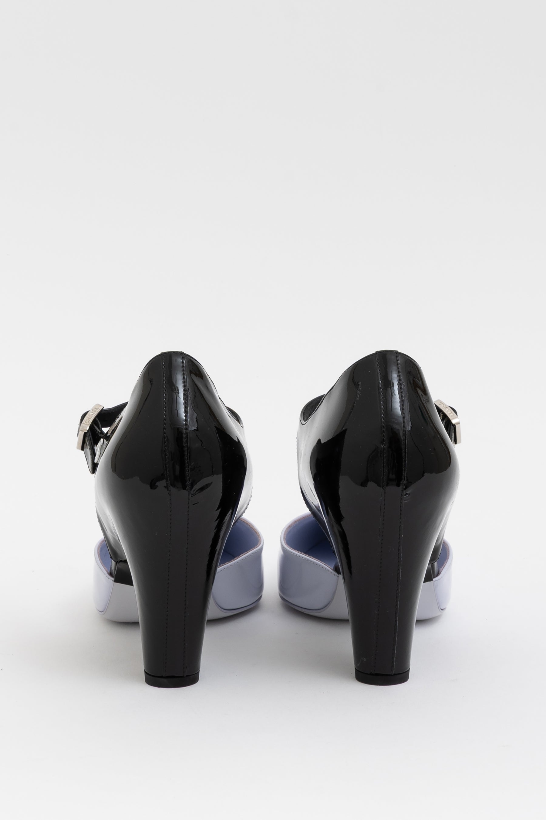 D'Orsay Two Tone Mary Jane Heels