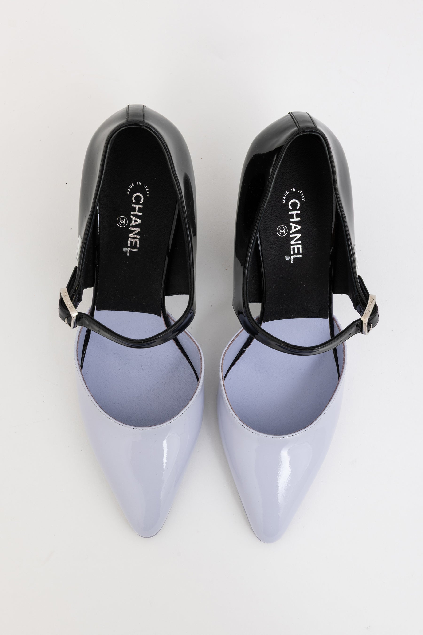 D'Orsay Two Tone Mary Jane Heels