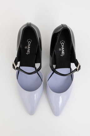 D'Orsay Two Tone Mary Jane Heels