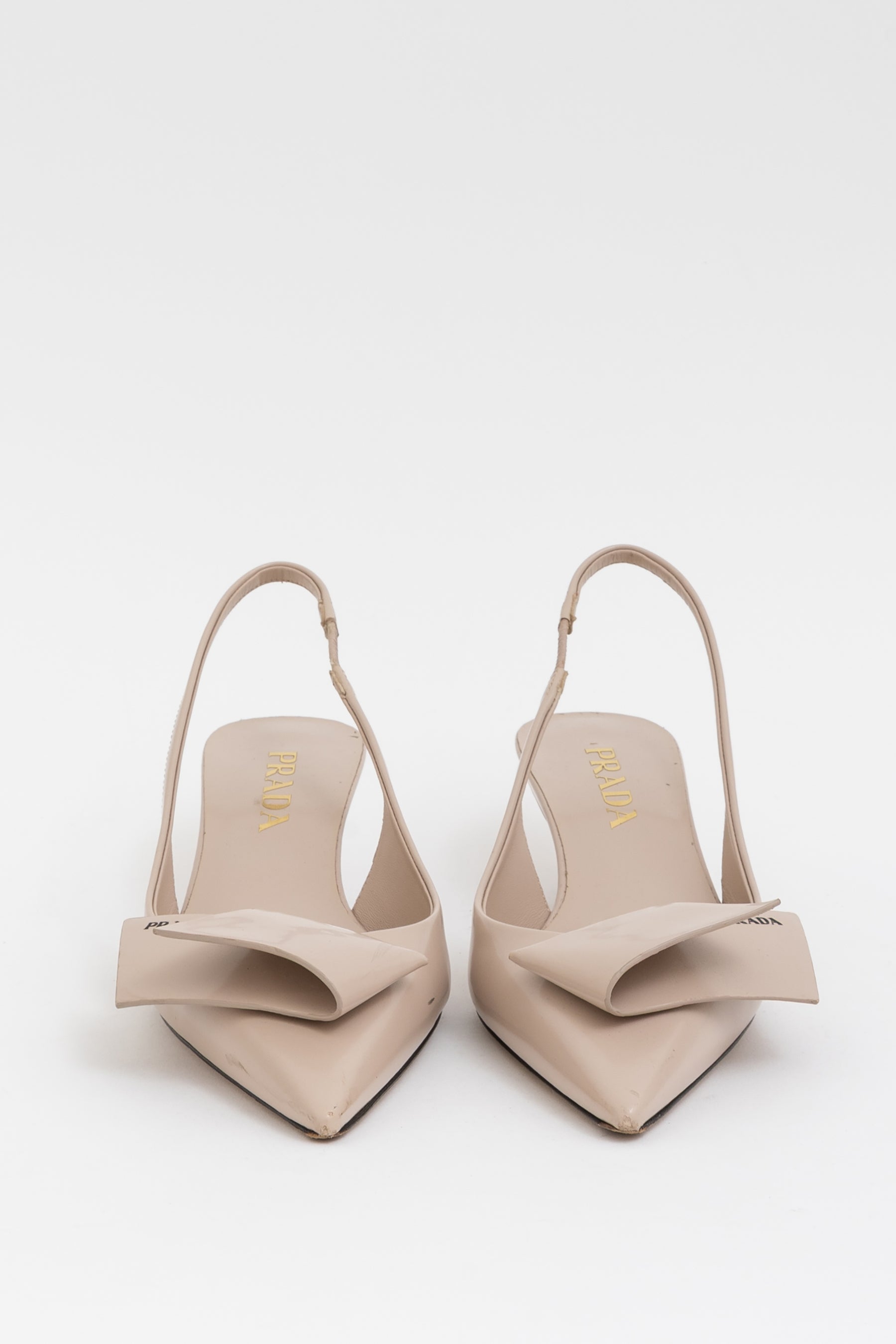 Origami Slingback Pumps