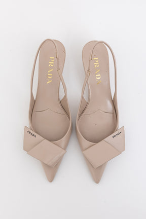Origami Slingback Pumps