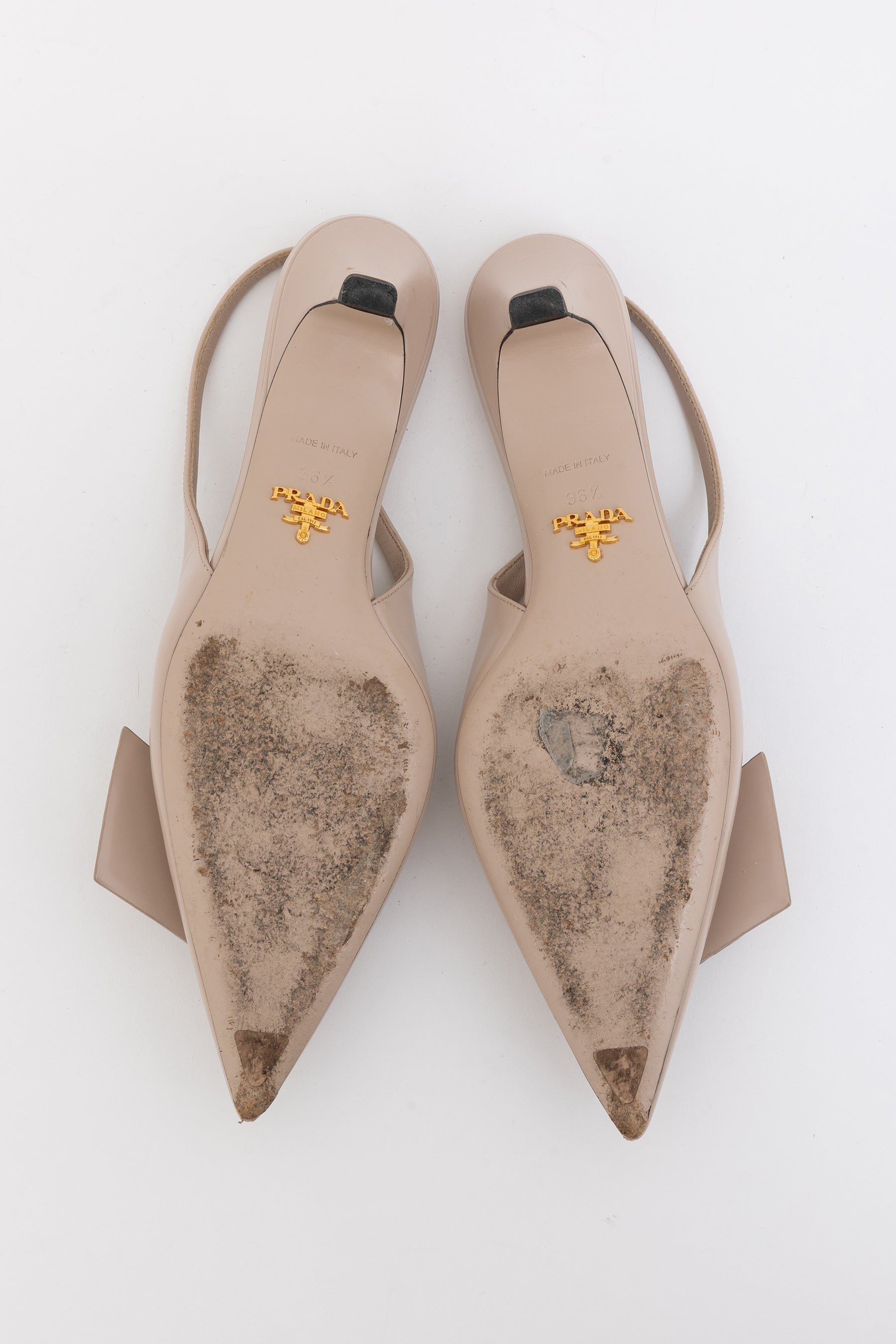 Origami Slingback Pumps