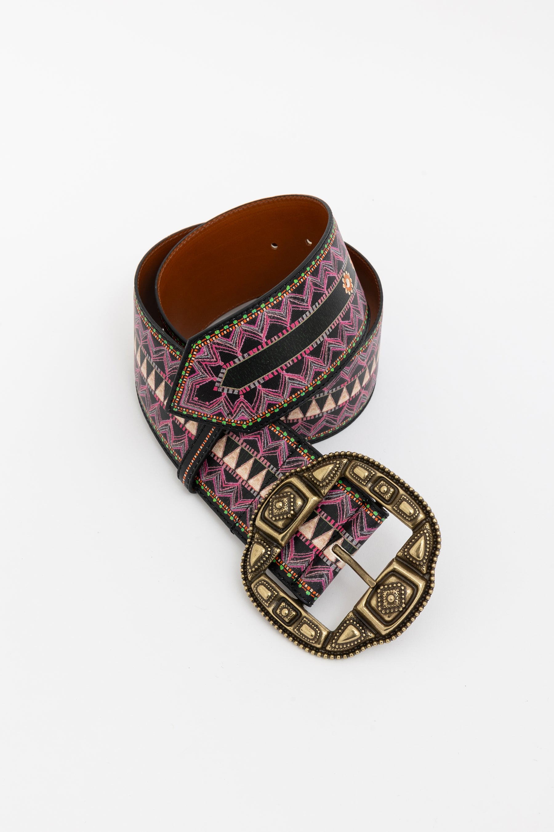 Multicolour Leather Belt