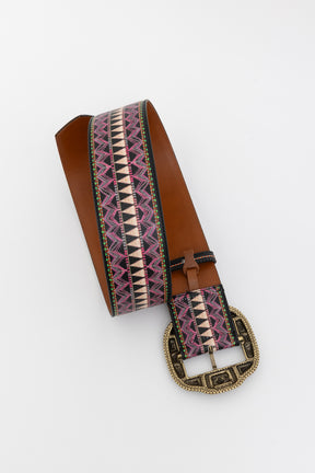 Multicolour Leather Belt