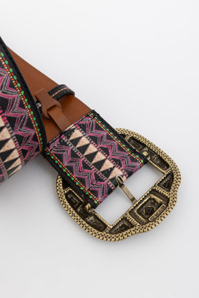 Multicolour Leather Belt