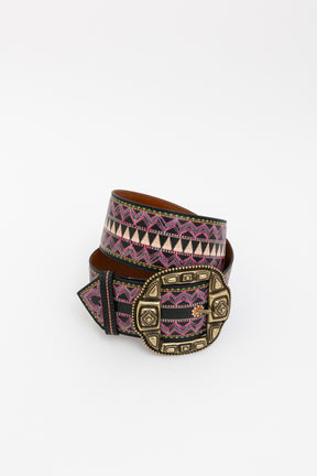 Multicolour Leather Belt