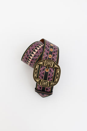 Multicolour Leather Belt
