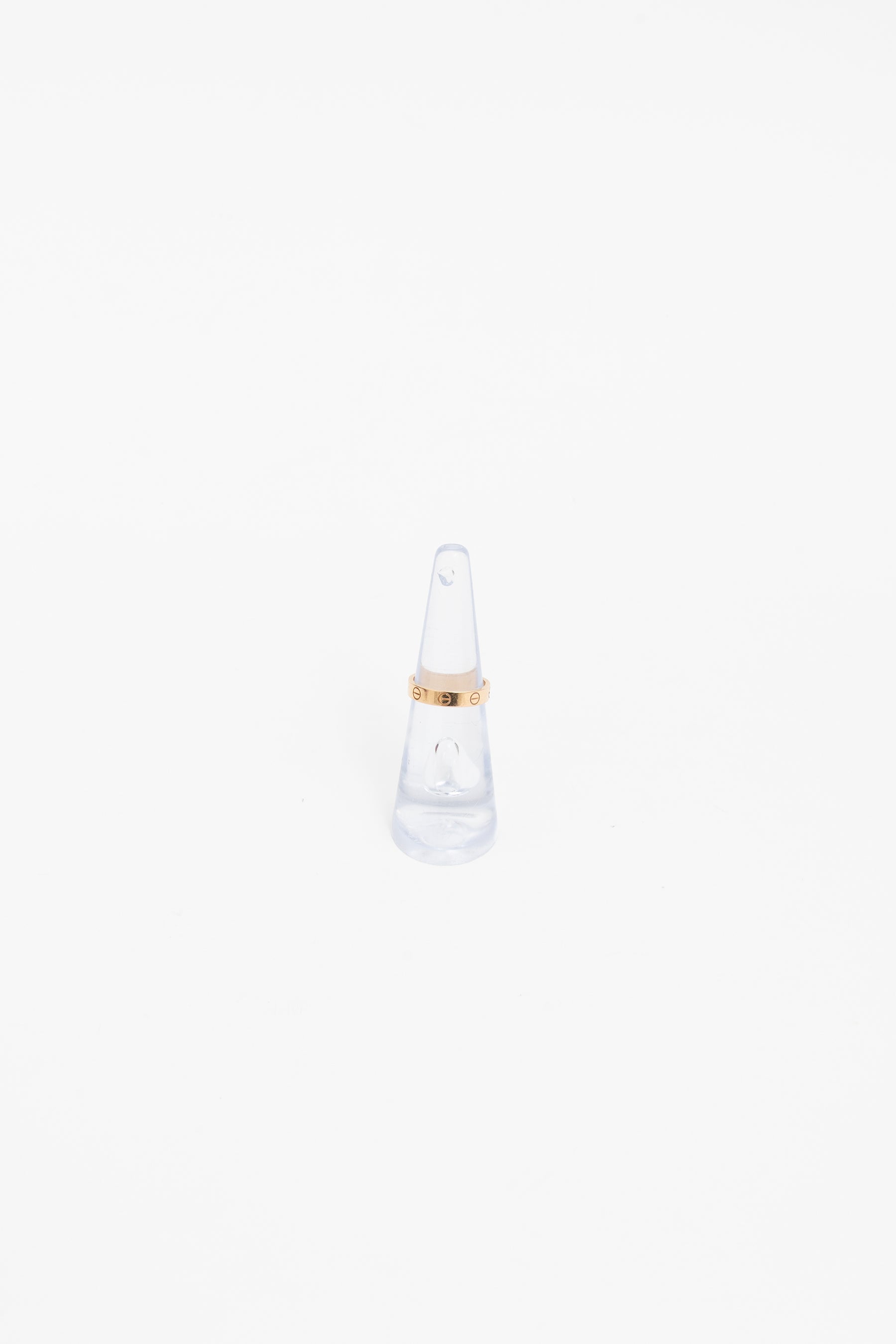 Small Love Ring in Rose Gold