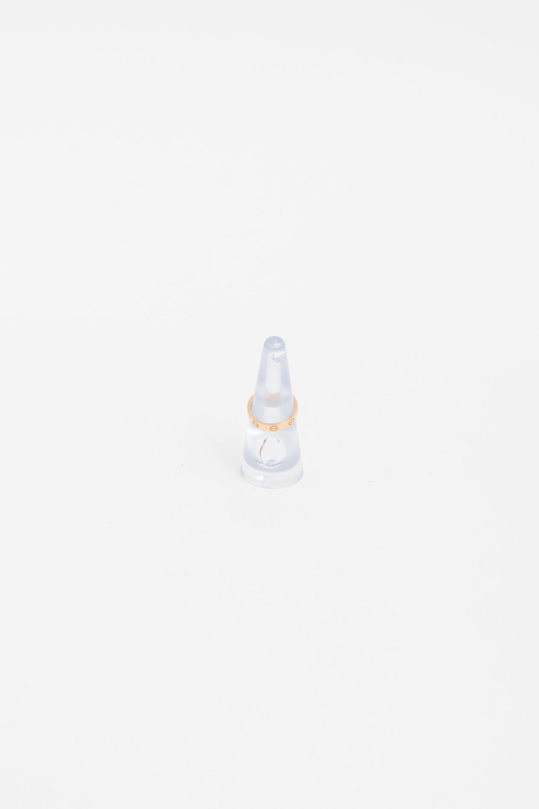 Small Love Ring in Rose Gold