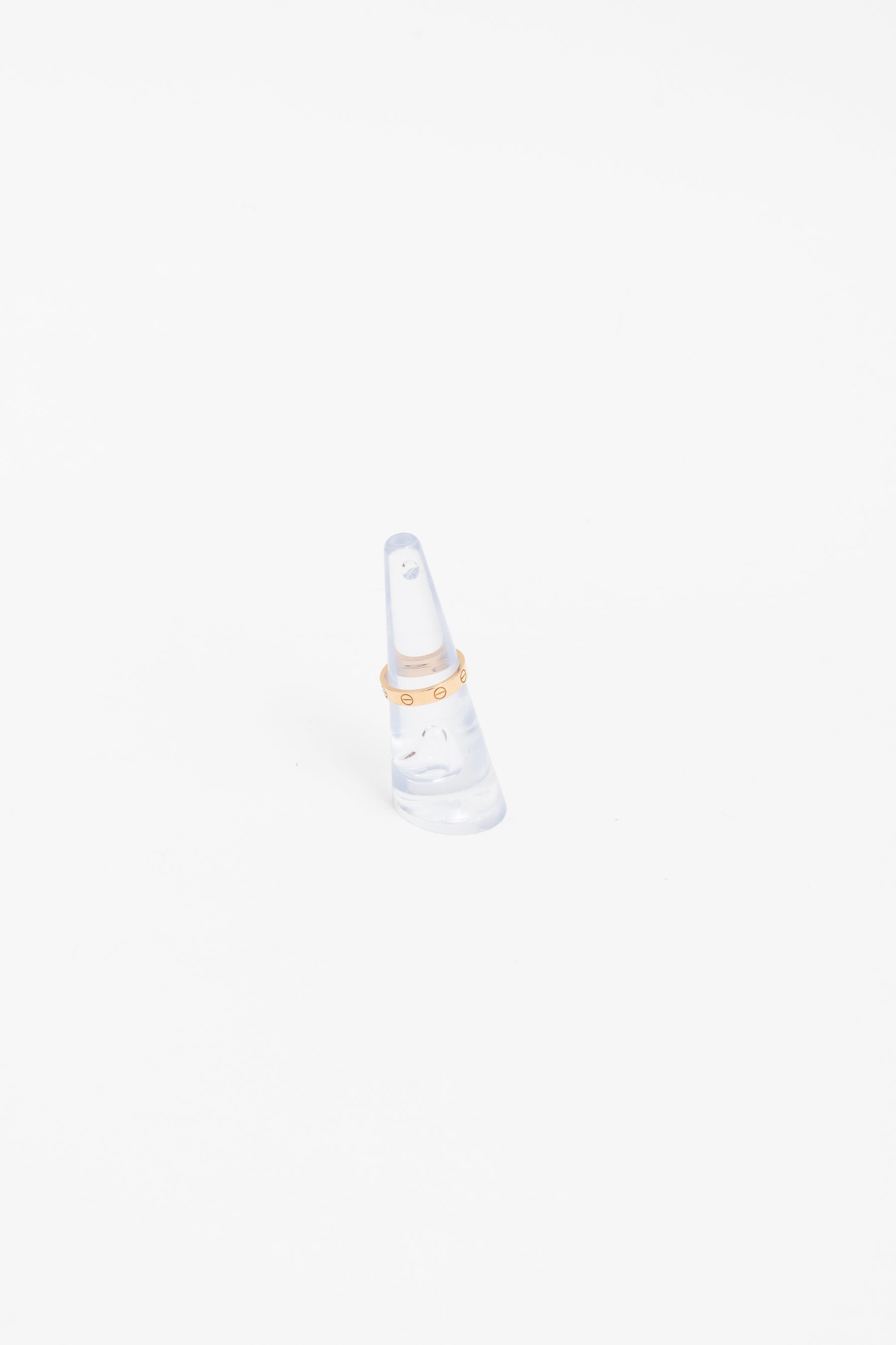 Small Love Ring in Rose Gold