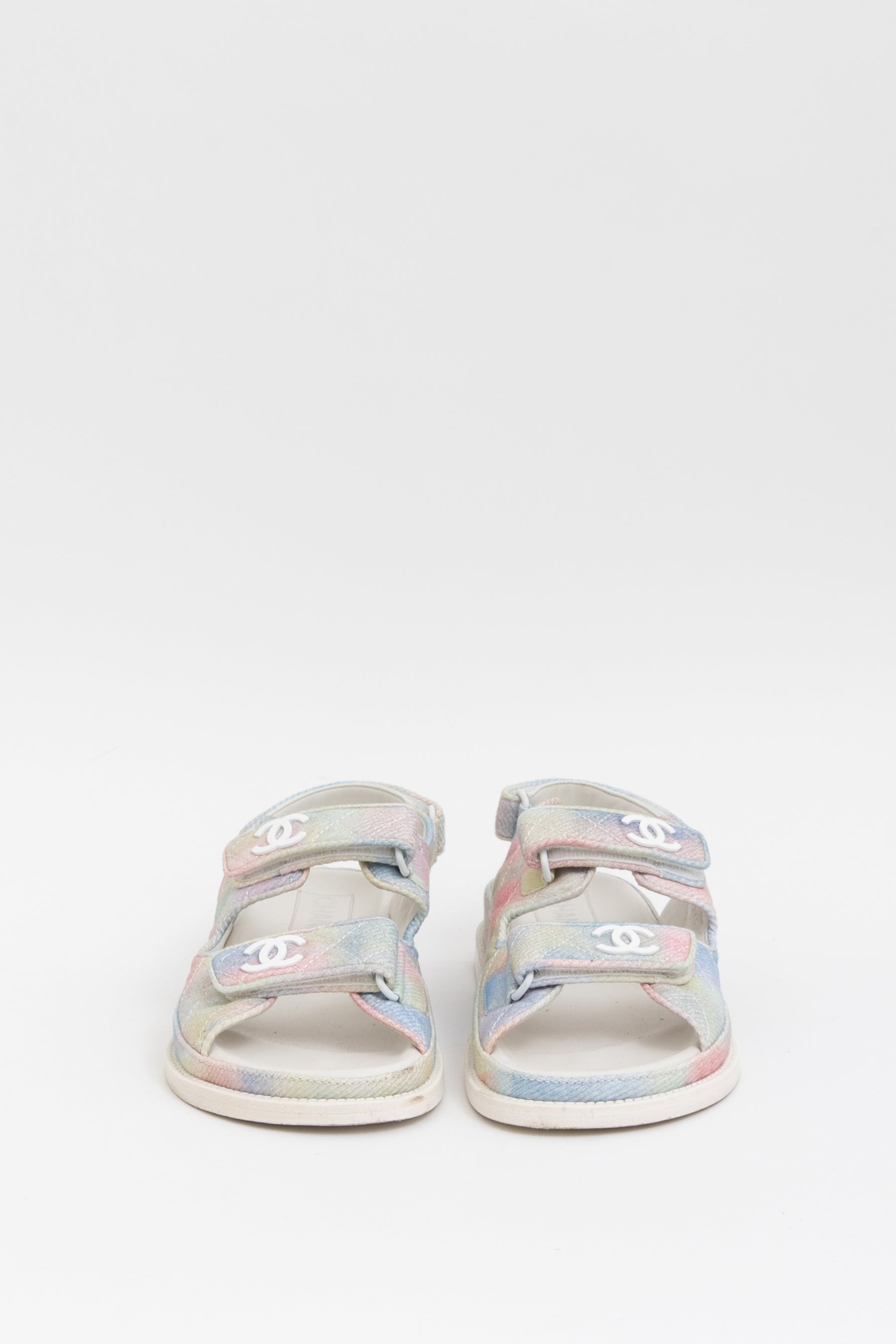 Pastel Rainbow Dad Sandals