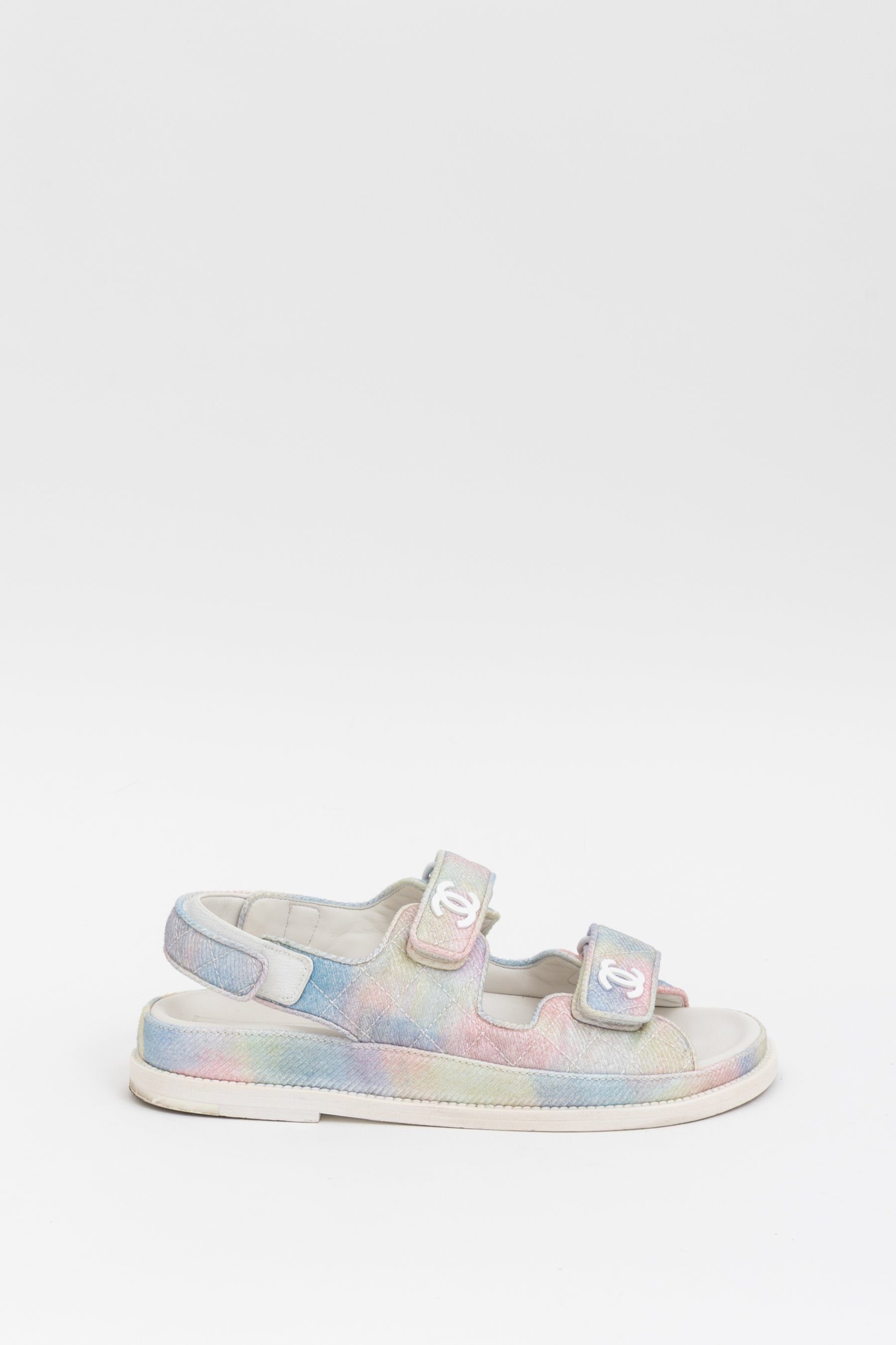 Pastel Rainbow Dad Sandals