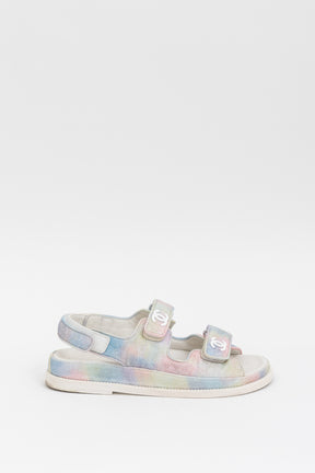 Pastel Rainbow Dad Sandals