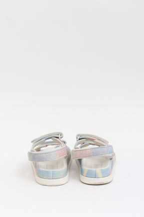 Pastel Rainbow Dad Sandals
