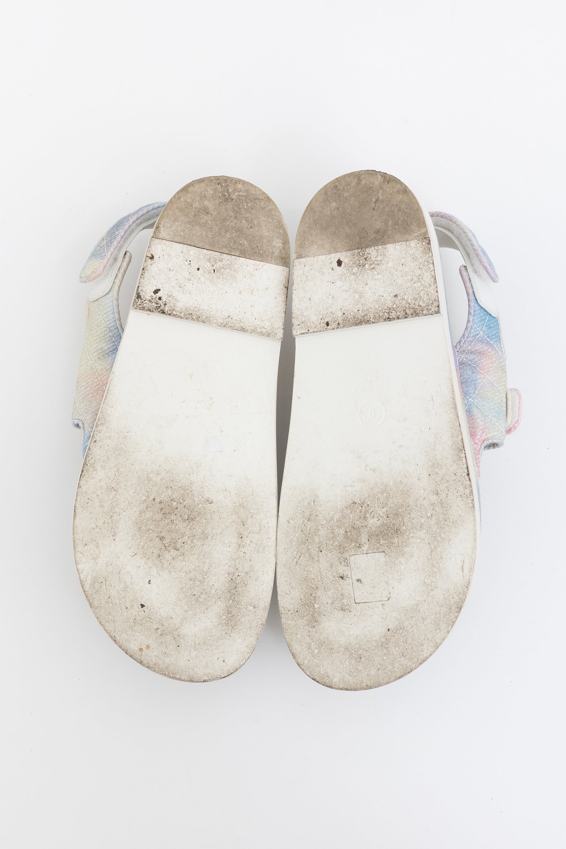 Pastel Rainbow Dad Sandals