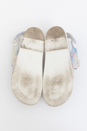 Pastel Rainbow Dad Sandals