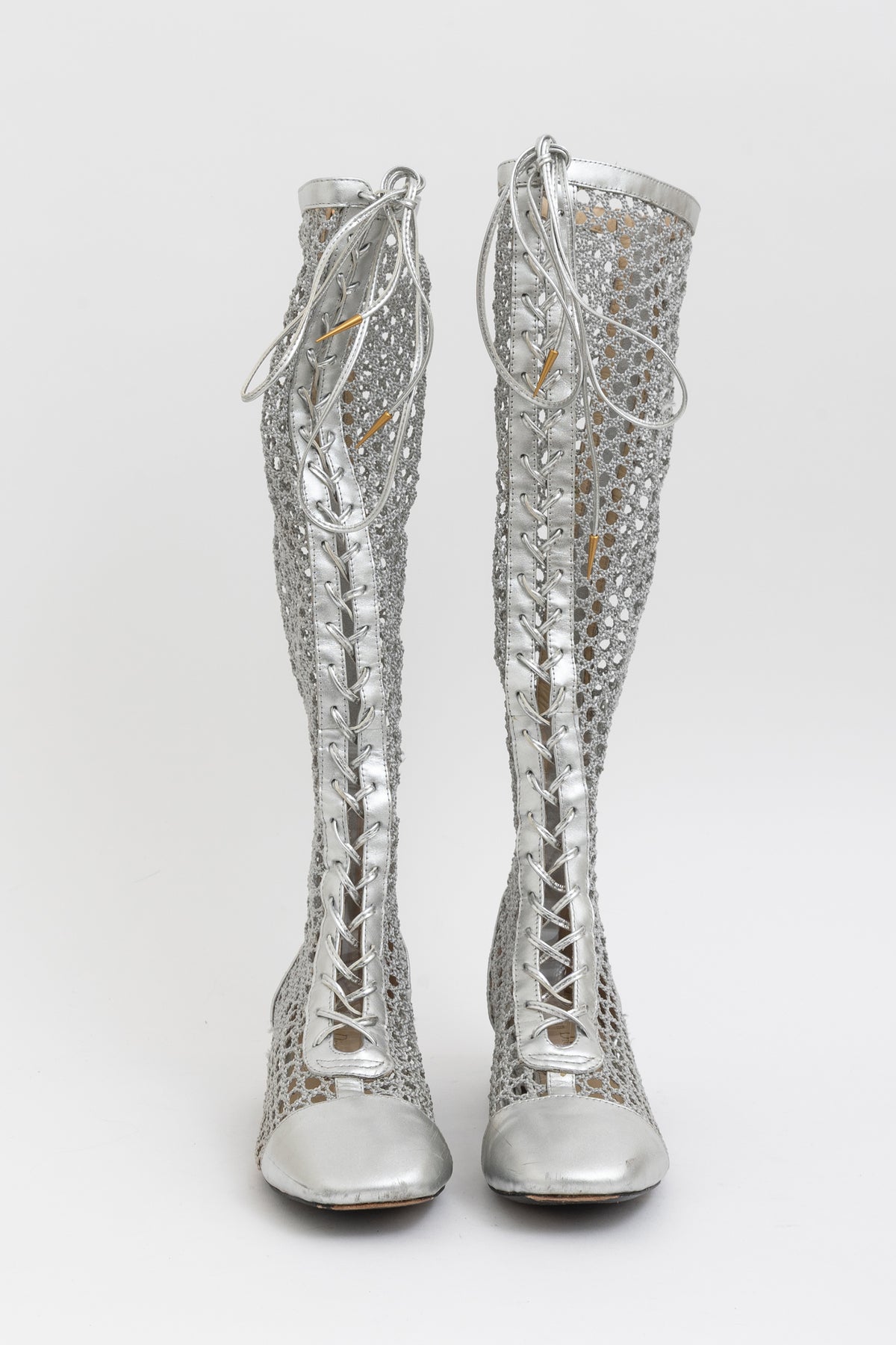 Naughtily-D Lace-Up Boots