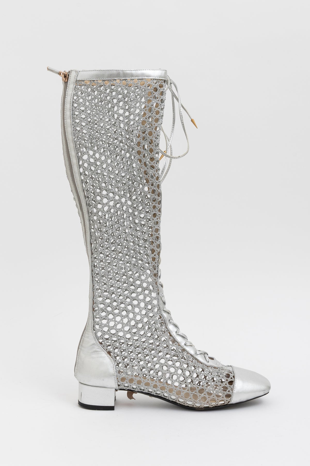 Naughtily-D Lace-Up Boots