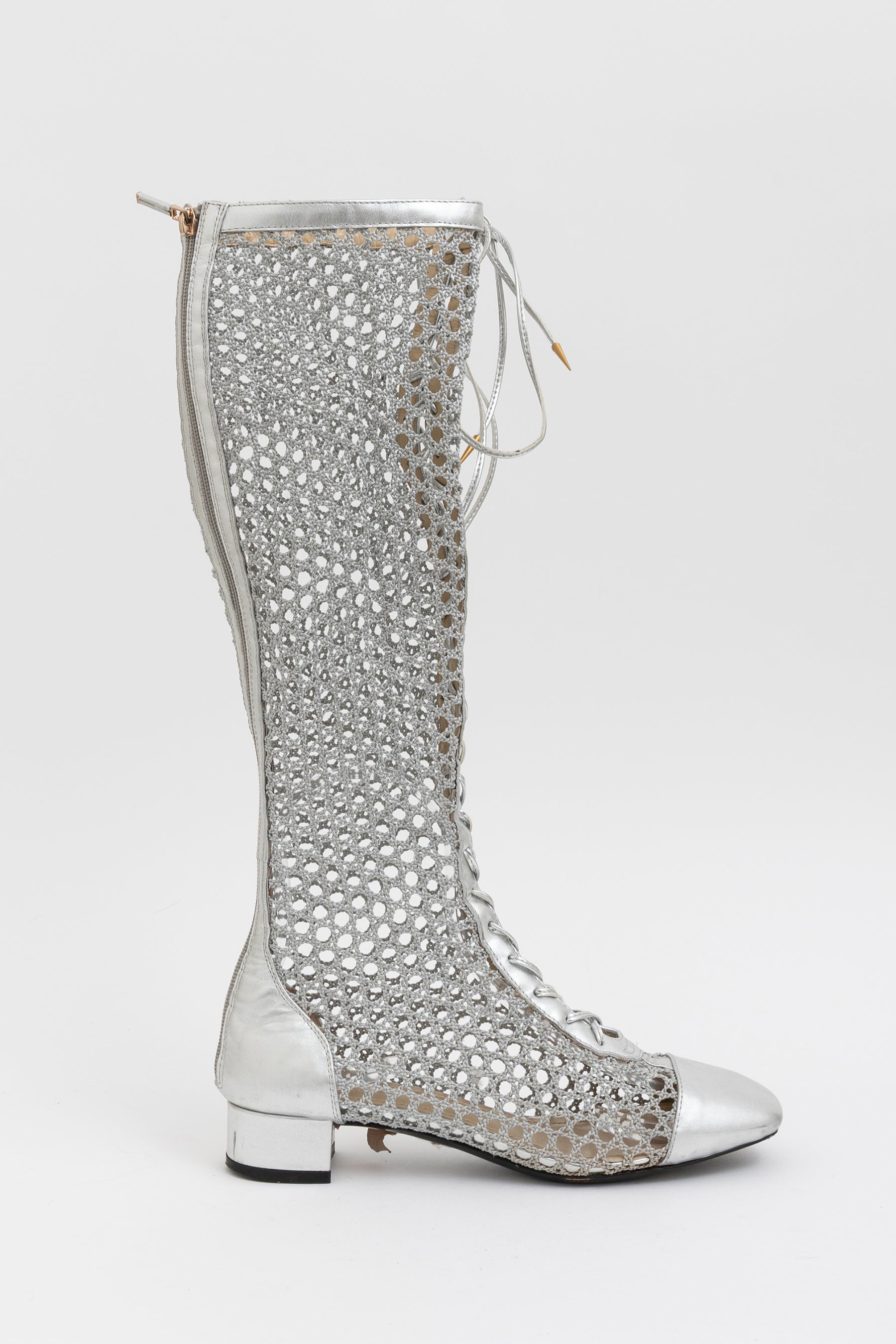 Naughtily-D Lace-Up Boots