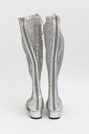 Naughtily-D Lace-Up Boots