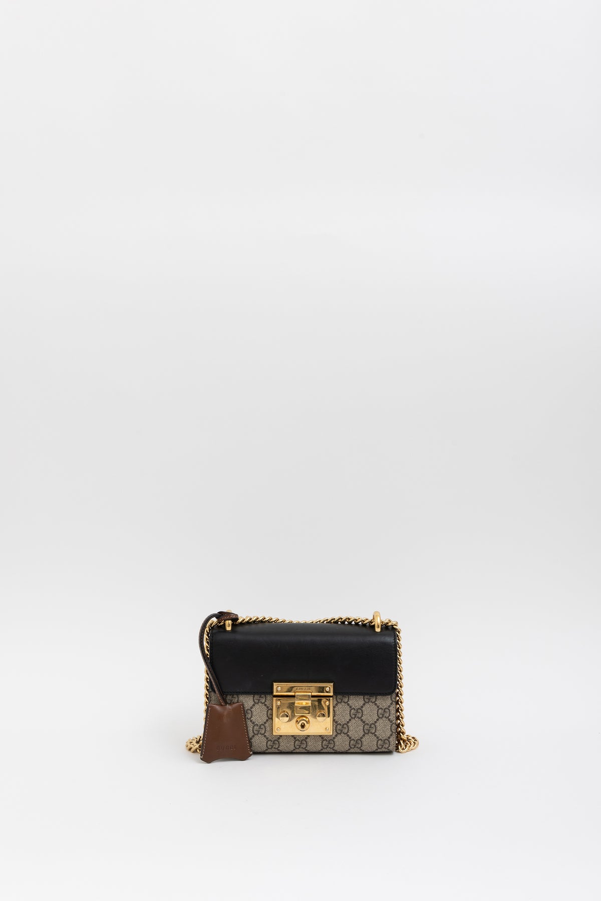 Small GG Supreme Padlock Bag