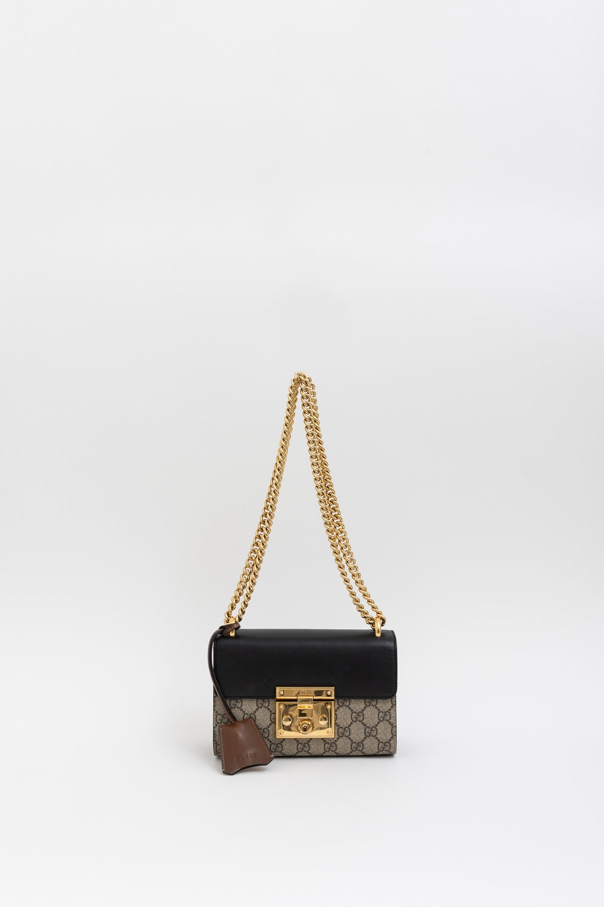 Small GG Supreme Padlock Bag