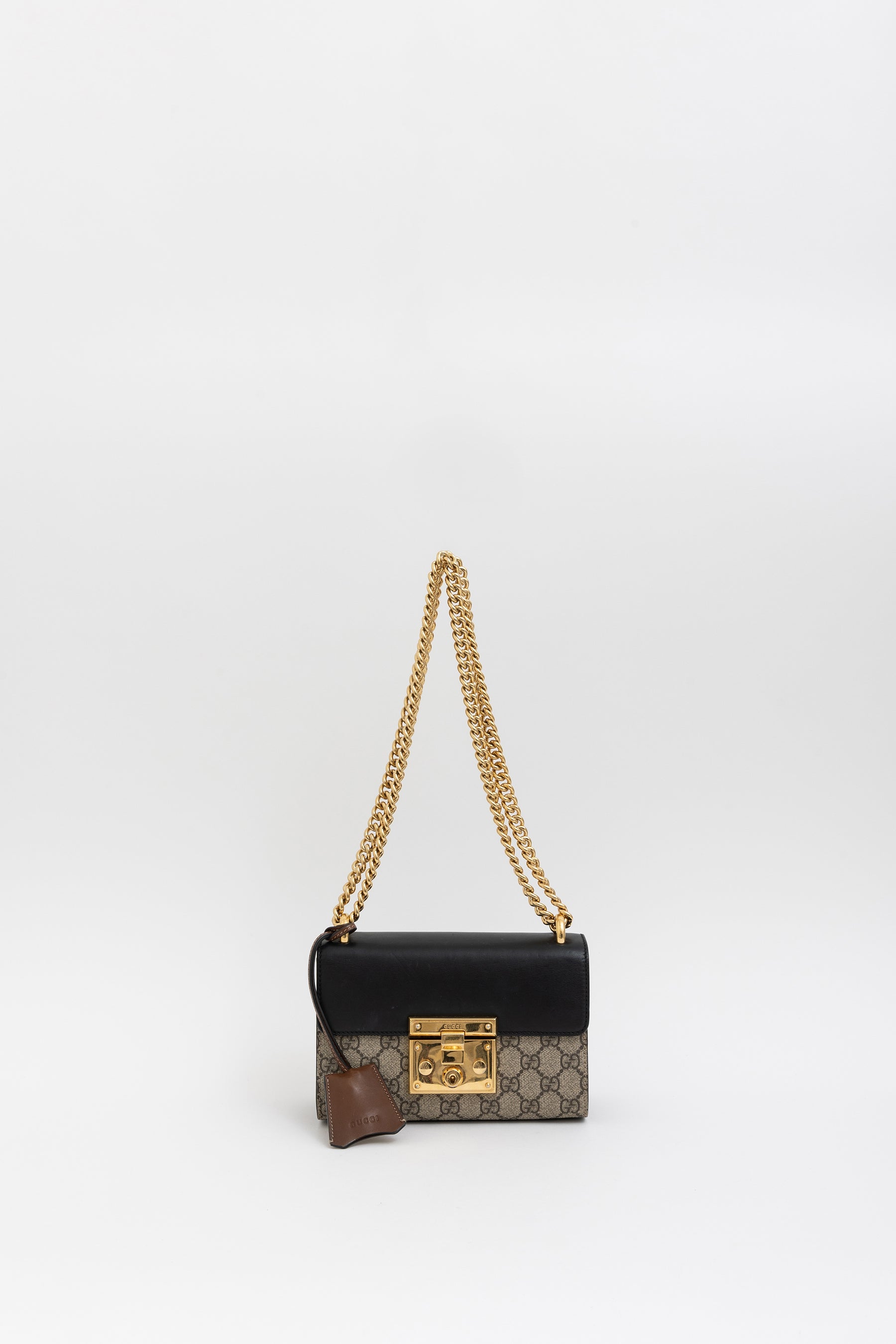 Small GG Supreme Padlock Bag