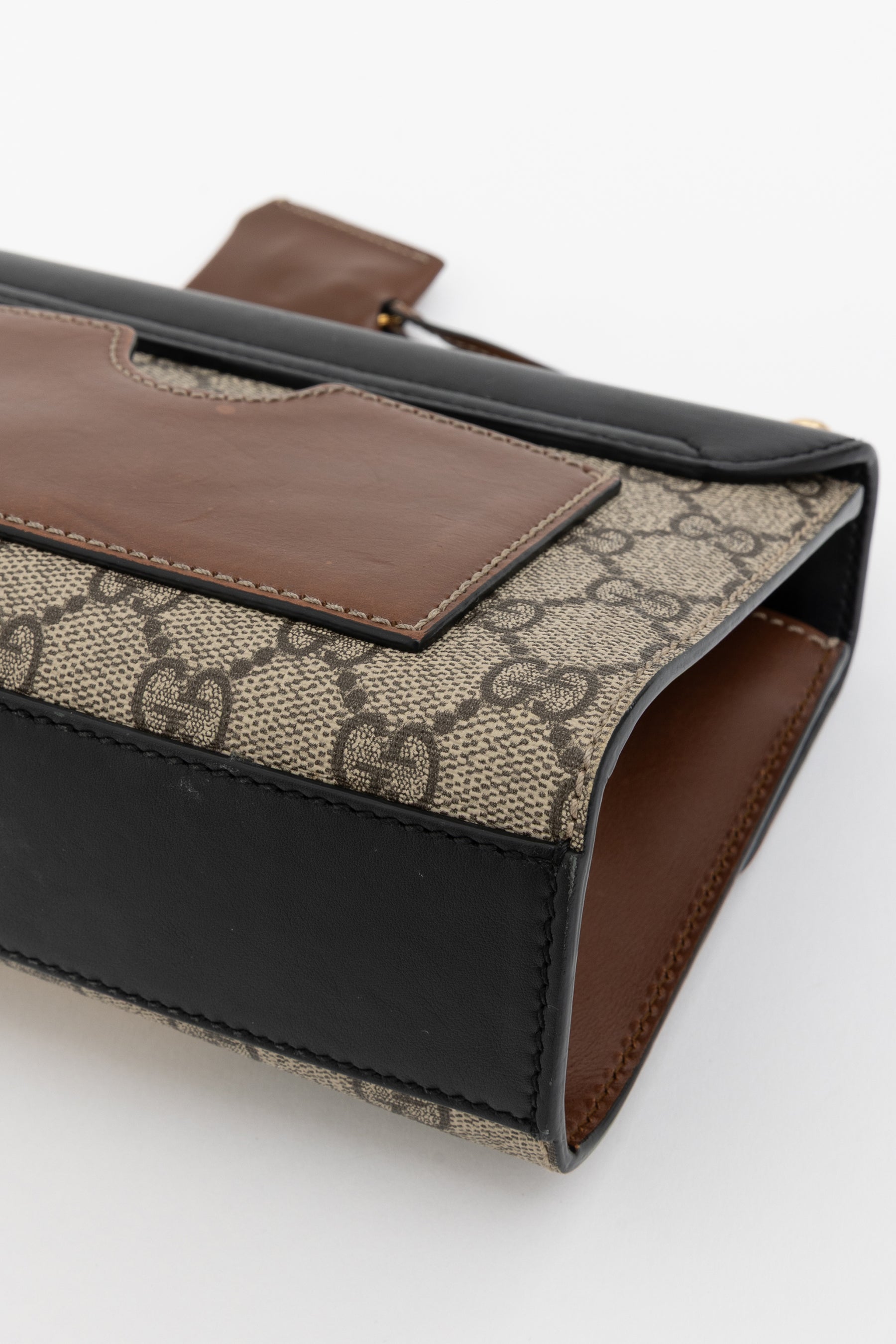 Small GG Supreme Padlock Bag