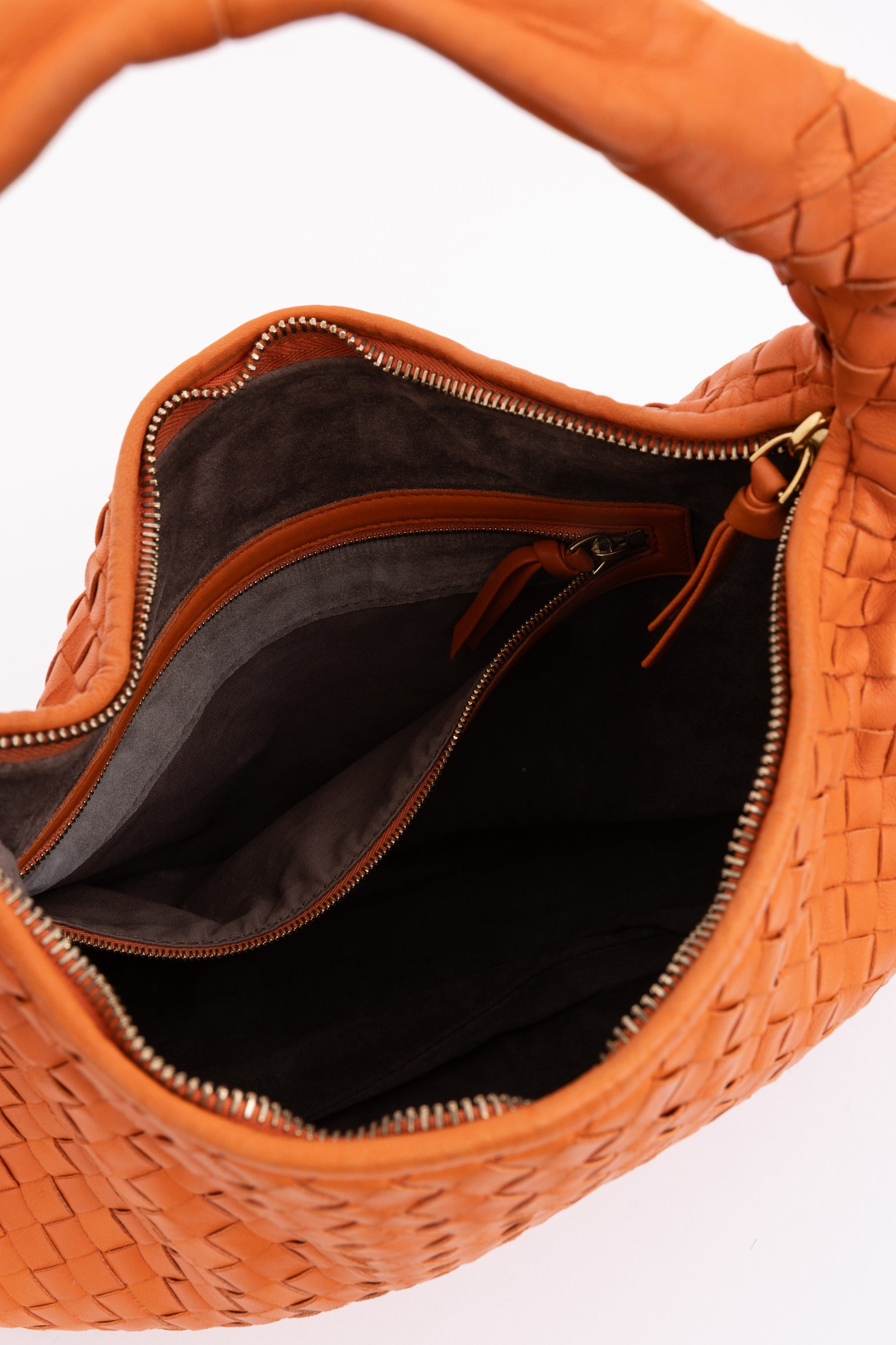Intrecciato Veneta Hobo Bag