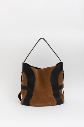 DLarge eborah Suede Hobo Bag
