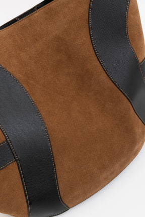 DLarge eborah Suede Hobo Bag