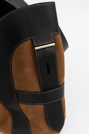 DLarge eborah Suede Hobo Bag