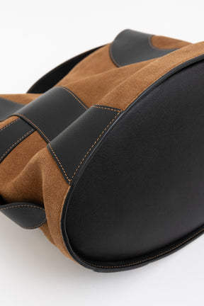 DLarge eborah Suede Hobo Bag