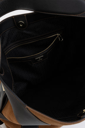 DLarge eborah Suede Hobo Bag