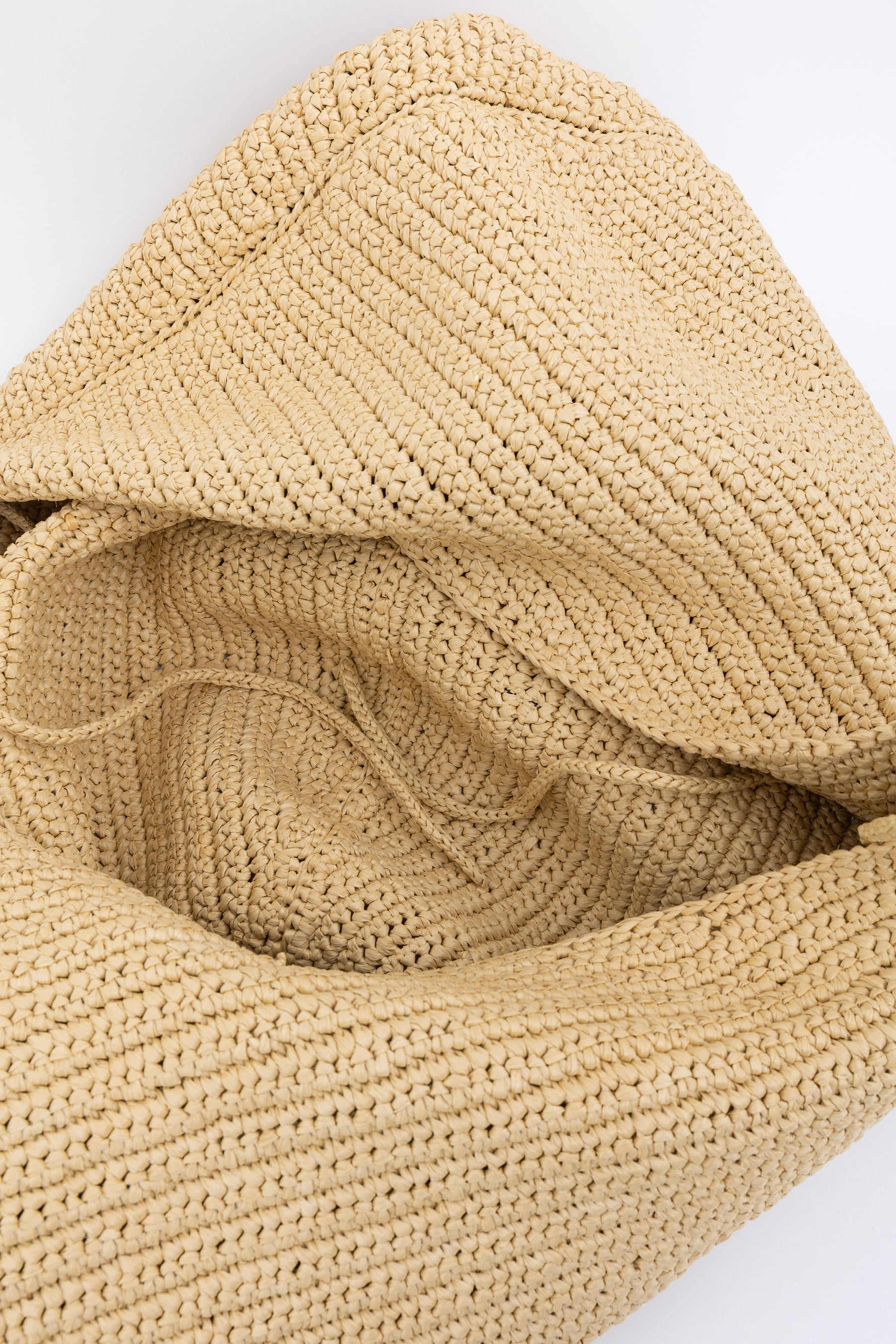 Large Olivia Raffia Shoulder Bag