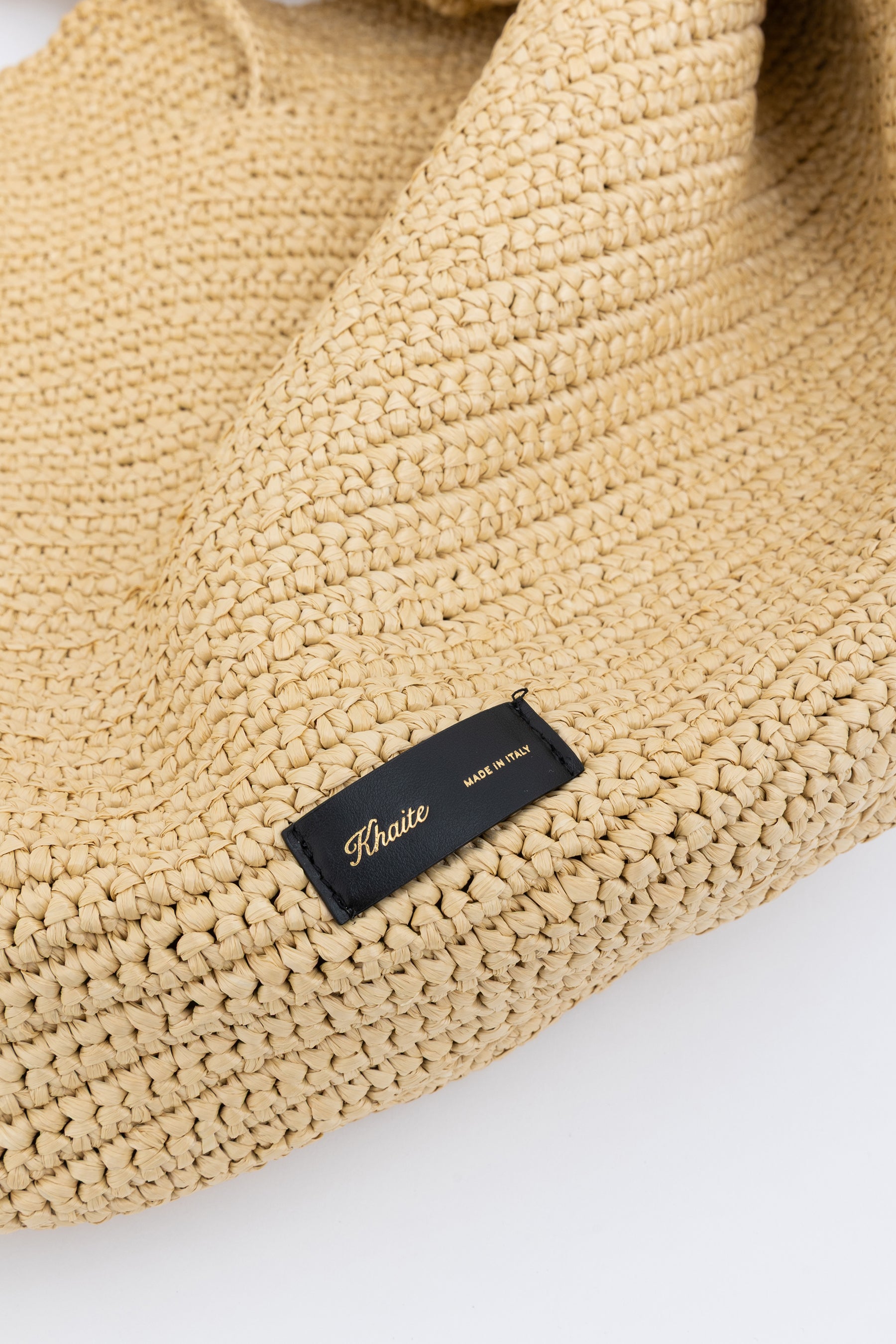 Large Olivia Raffia Shoulder Bag