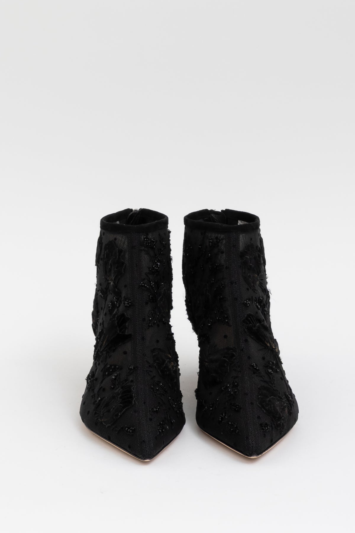 Dioreve Kitten Heel Ankle Boots