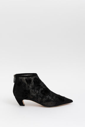 Dioreve Kitten Heel Ankle Boots