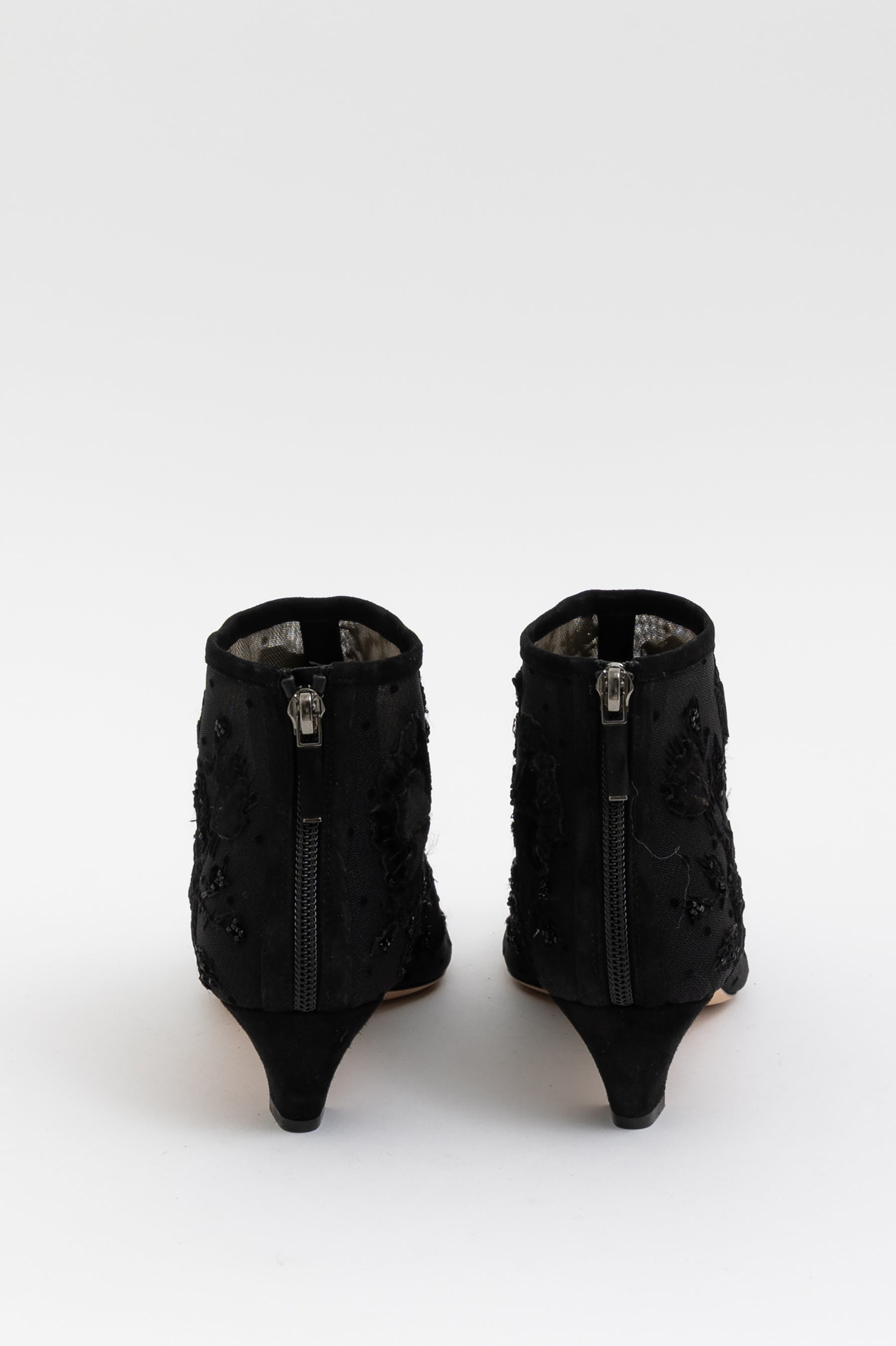 Dioreve Kitten Heel Ankle Boots