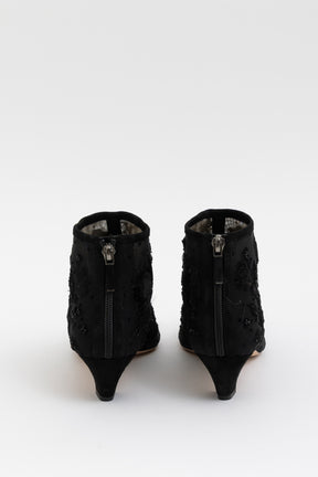 Dioreve Kitten Heel Ankle Boots