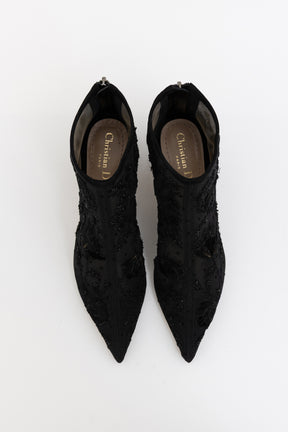 Dioreve Kitten Heel Ankle Boots