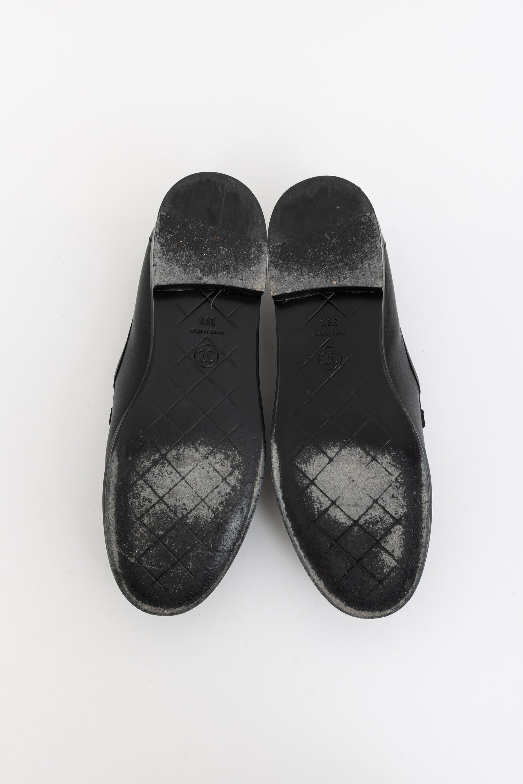 Quilted Turn Lock Loafers