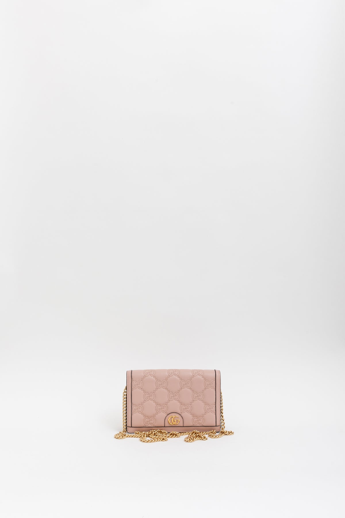 GG Matelassé Chain Wallet