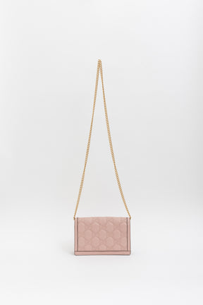 GG Matelassé Chain Wallet