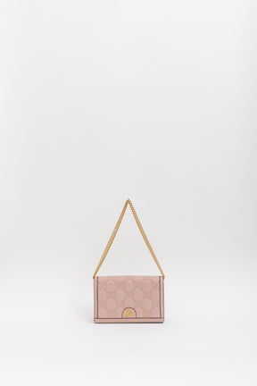 GG Matelassé Chain Wallet