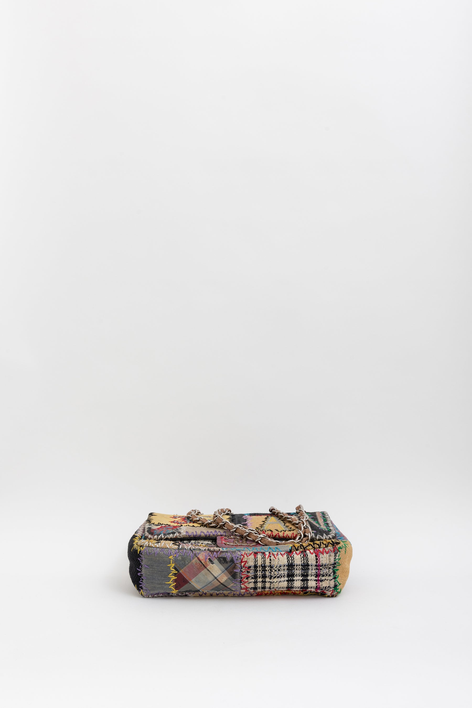 Patchwork Jumbo Classic Flap Bag