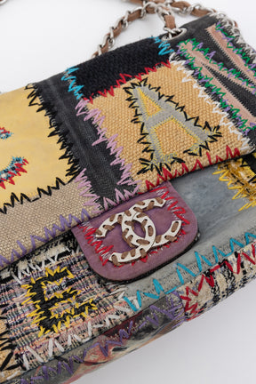 Patchwork Jumbo Classic Flap Bag