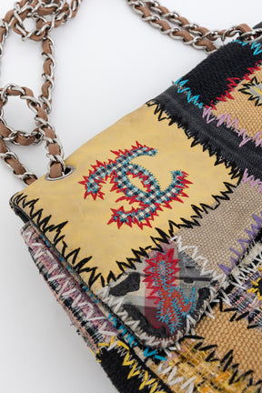 Patchwork Jumbo Classic Flap Bag